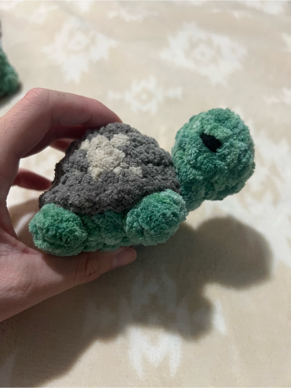 Plush Crocheted Turtle 🐢 - Picture 5 of 5